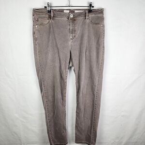 J Jill Denim Pants Authentic Fit Slim Ankle Size 16